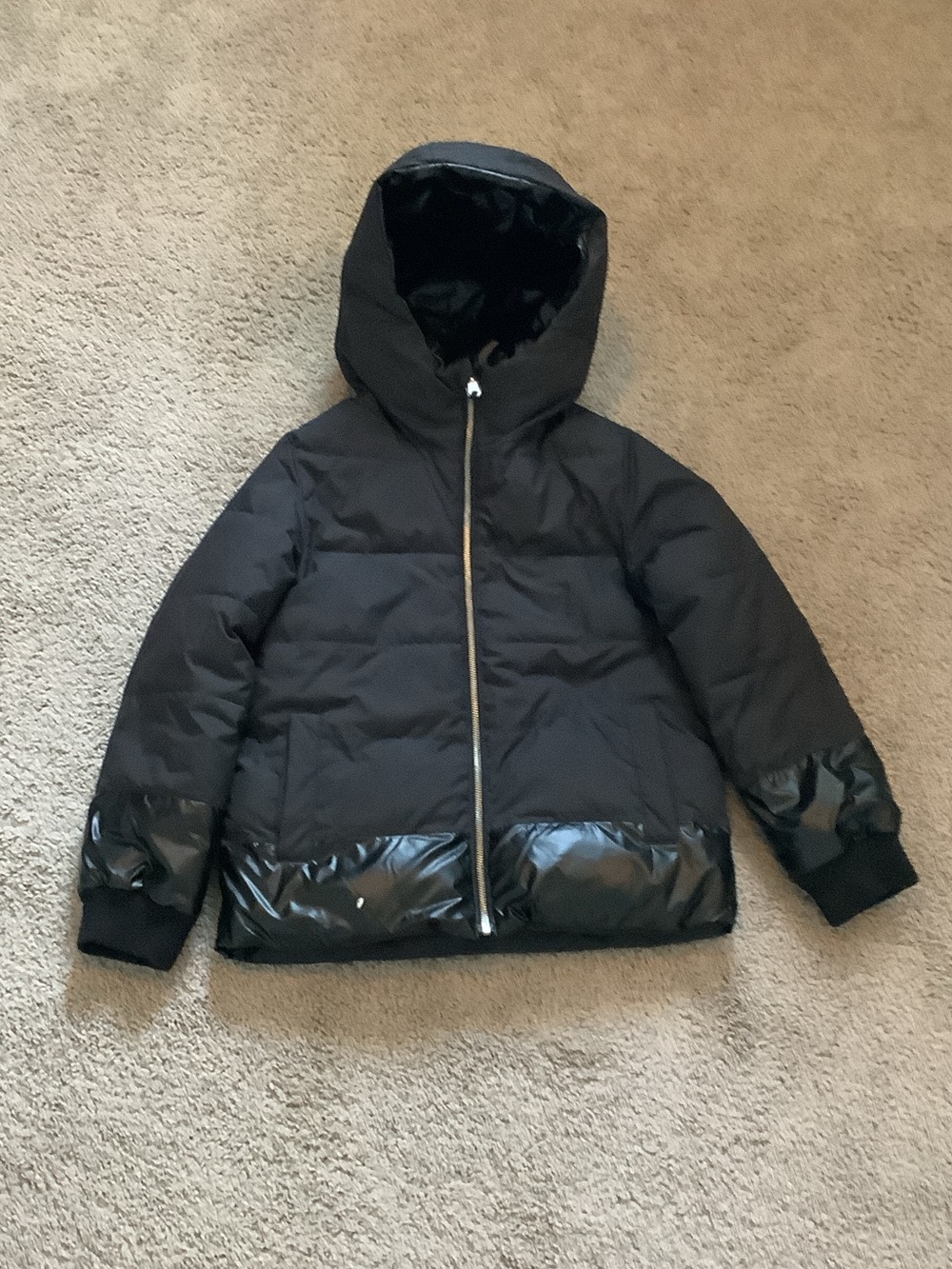 Girls' Reversible Puffer Jacket with Eco-Friendly PrimaLoft®